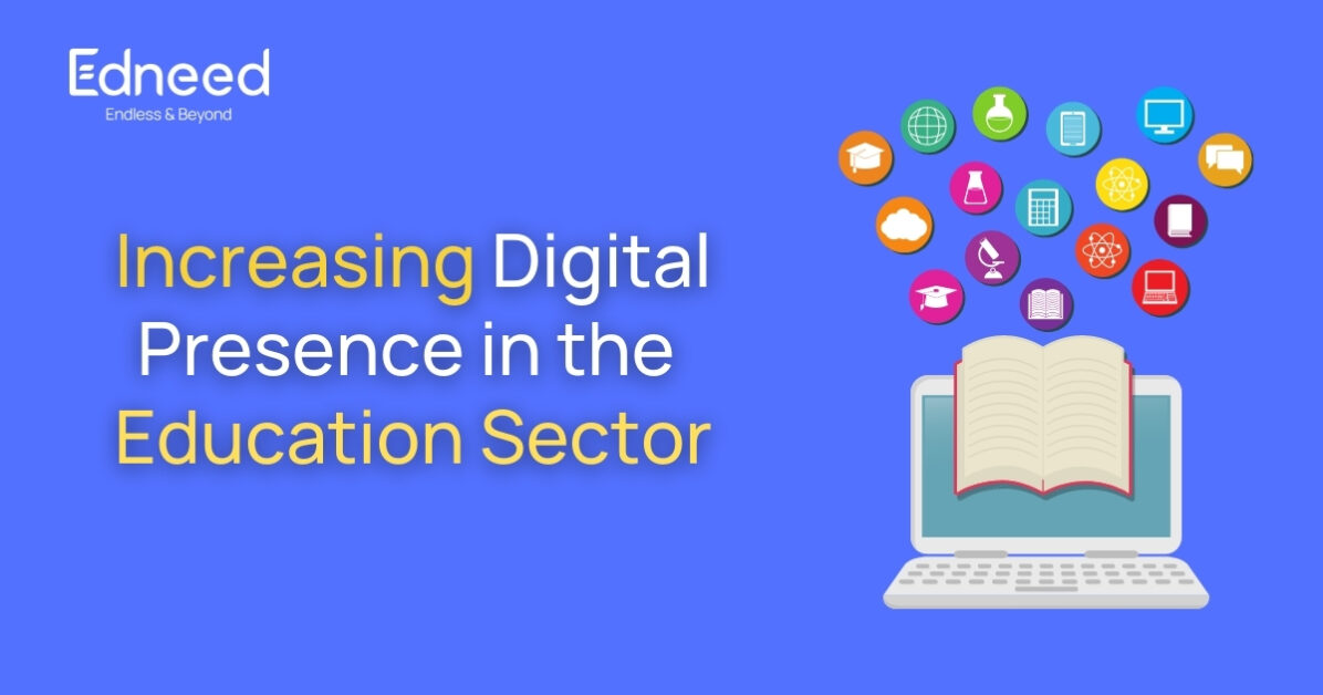 Digital presence, online classes, digital classrooms, e-learning, website building, website building, digital presence in education sector,